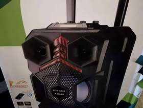 Freecycle Bluetooth speaker, boom boom bass. with microphone, instrument connectable, karaoke ...