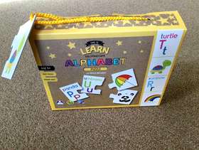 Freecycle Alphabet Puzzle - Time to Learn (age 3+)