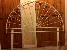 Freecycle Double Metal Headboard