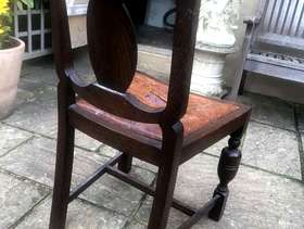 Freecycle Antique chair for up cycling