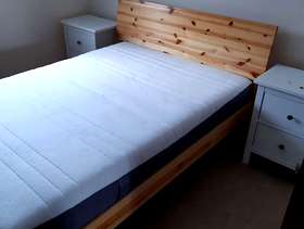 Freecycle King size bed with mattress