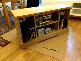 Freecycle TV stand