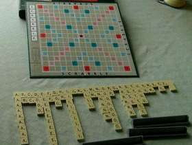 Freecycle Classic Scrabble set