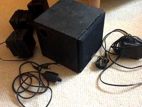 Freecycle Surround sound speakers