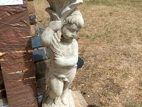 Freecycle Stone garden statue