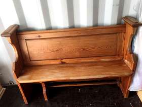 Freecycle Church pew