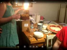 Freecycle Wooden table for 4