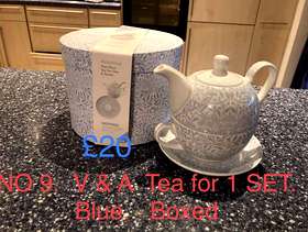 Freecycle V & a tea for one set.
