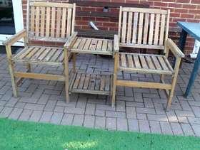 Freecycle 2 Seat Garden Chair