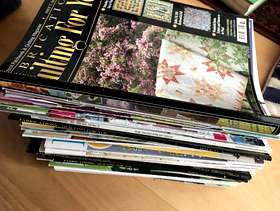 Freecycle Quilt & Patchwork magazines
