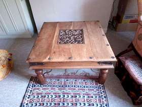 Freecycle Teak coffee table
