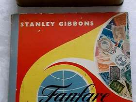 Freecycle Vintage Stamp Album with Stamps