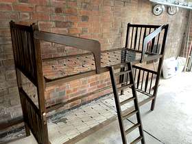 Freecycle Oak Bunk Beds