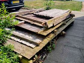 Freecycle Garden fencing