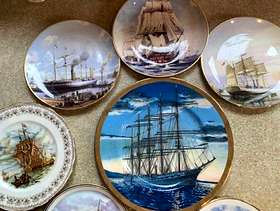 Freecycle Nautical Plate Set