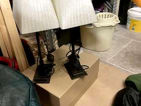 Freecycle Pair lamps