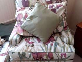 Freecycle Floral Chair