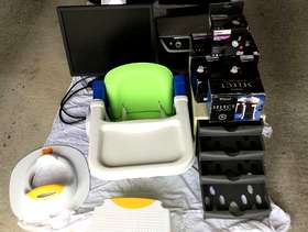 Freecycle Dell Key board and monitor + others