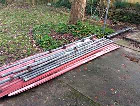 Freecycle Scaffolding poles