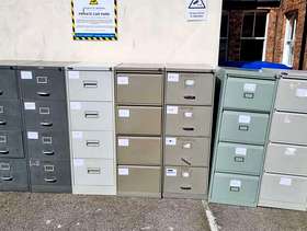 Freecycle Seven filing cabinets