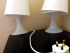 Freecycle Two IKEA bedside lamps