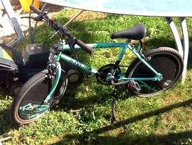 Freecycle Raleigh child's bike with gears