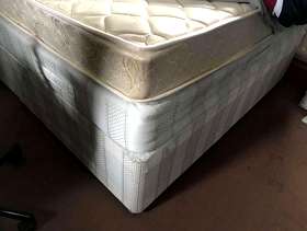 Freecycle Two mattresses and bed