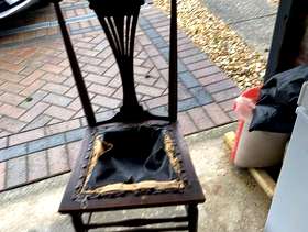 Freecycle Victorian / Edwardian Ladies Chair