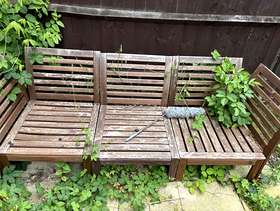 Freecycle Garden furniture