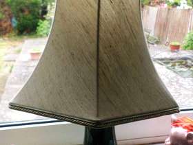 Freecycle Ceramic table lamp