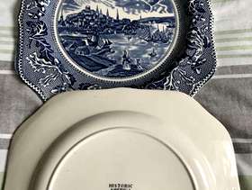 Freecycle Johnson Brothers Historic America plates