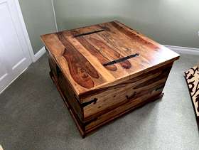 Freecycle Hardwood storage box