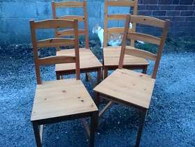 Freecycle 4 dining chairs