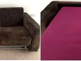 Freecycle Urgent!! free sofabed-detachable arms - must go this weekend!