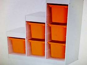 Freecycle Ikea Trofast White unit