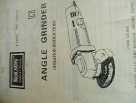 Freecycle Angle Gri nder