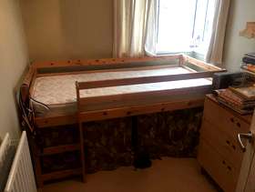 Freecycle Mid sleeper bed.