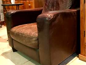 Freecycle Leather armchair