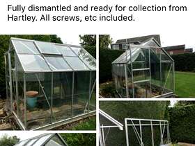 Freecycle 8 X 6 greenhouse