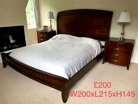 Freecycle Super king bed and mattress
