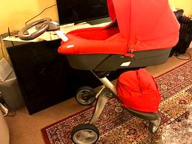 Freecycle Designer Stokke X Red Single Seat Stroller Buggy and Buggy ...