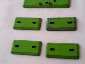 Freecycle Five Britain's Metal Bases and 1 Plastic