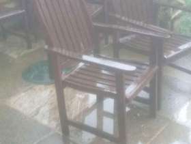 Freecycle 6garden chairs