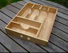 Freecycle Wooden cutlery tray