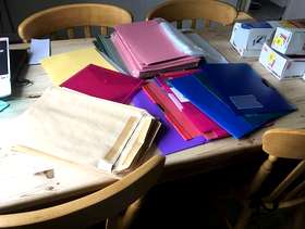 Freecycle Sundry office files and folders