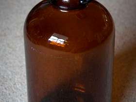Freecycle Six dark brown glass demijohns