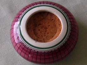 Freecycle Lapithos (Cyprus) porcelain bowl - hand made