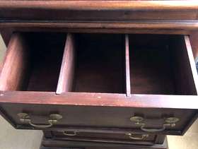 Freecycle CD holder wooden cabinet style