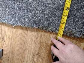 Freecycle Grey Bathroom carpet