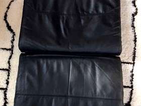 Freecycle Poang Chair Cover - Faux Brown Leather
